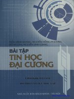Bài tập thực hành tin học đại cương: Phần 1