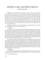 Phê bình văn học - điểm nhìn từ hôm nay