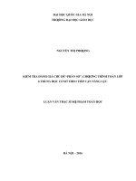Kiểm tra đánh giá chủ đề phân số, chương trình toán lớp 6 trung học cơ sơ theo tiếp cận năng lực  