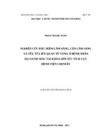 nghiên cừu đặc diêm lâm sàng, cận lâm sàng và yêu tố liên quan tữ vong ở bệnh nhân hạ natri máu tại khoa hôi sức tích cực bệnh viện chợ rẫy 