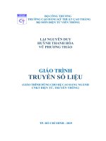 Giáo trình Truyền số liệu: Phần 1 - CĐ Kỹ Thuật Cao Thắng