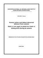 Human action and detect abnormal behavor from camera ,hành vi con người và phát hiện hành vi không bình thường từ camera 