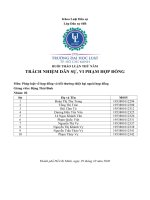 Buổi thảo luận thứ 5 DS2