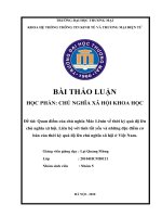 Quan điểm của chủ nghĩa Mác Lênin về thời kỳ quá độ lên chủ nghĩa xã hội. Liên hệ với tính tất yếu và những đặc điểm cơ bản của thời kỳ quá độ lên chủ nghĩa xã hội ở Việt Nam