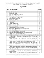 Một số biện pháp kích thích trẻ 4 - 5 tuổi hoạt động tích cực trong giờ hoạt động tạo hình trường Mầm non Họa Mi