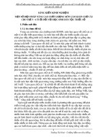 Một số biện pháp nâng cao chất lượng môn làm quen chữ cái cho trẻ 5-6 tuổi đối với học sinh dân tộc thiểu số