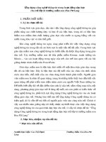 Ứng dụng công nghệ thông tin trong hoạt động dạy học cho trẻ lớp lá trường mầm non Hoa Pơ Lang