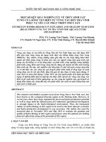 Một số kết quả nghiên cứu về thủy sinh vật vùng cửa sông ven biển Vũng Tàu tới Trà Vinh phục vụ yêu cầu phát triển thủy sản