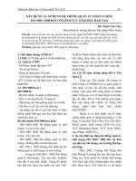Xây dựng và áp dụng hệ thống quản lý chất lượng ISO 9001: 2008 đối với lĩnh vực giáo dục đào tạo