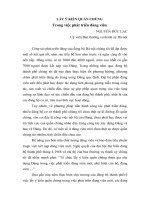 Lấy ý kiến quần chúng trong việc phát triển đảng viên