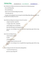 Bài giảng Chuyên đề Vật lý 10 - Chương 3: Chủ đề 1 (Bài tập)