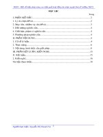 Một số biện pháp nâng cao hiệu quả hoạt động âm nhạc ngoại khóa ở trường THCS