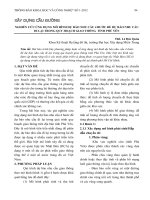 Nghiên cứu ứng dụng mô hình dự báo nhu cầu 4 bước để dự báo nhu cầu đi lại trong quy hoạch giao thông tỉnh Phú Yên