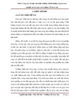 Công tác chỉ đạo của hiệu trưởng về bồi dưỡng chuyên môn nghiệp vụ cho giáo viên trường TH Dray Sáp