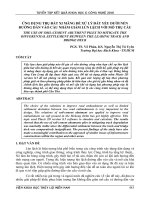 Ứng dụng trụ đất xi măng để xử lý đất yếu dưới nền đường dẫn vào cầu nhằm giảm lún lệch với mố trụ cầu