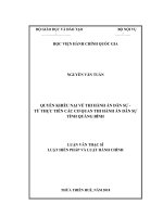 QUYỀN KHIẾU nại về THI HÀNH án dân sự   từ THỰC TIỄN các cơ QUAN THI HÀNH án dân sự TỈNH QUẢNG BÌNH 