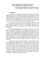 Phát triển kinh tế tuần hoàn trong nông nghiệp nông thôn ở Việt Nam