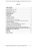 Một số kinh nghiệm trong thiết kế bài giảng điện tử trên phần mềm Adobe Presenter môn Toán lớp 1