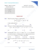 ĐỀ TEST VD   VDC lần 4 