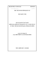 BẢO vệ QUYỀN CON NGƯỜI THÔNG QUA KIỂM sát GIẢI QUYẾT các vụ VIỆC dân sự   từ THỰC TIỄN HUYỆN bố TRẠCH, TỈNH QUẢNG BÌNH 