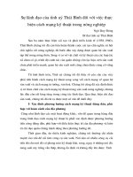 Sự lãnh đạo của tỉnh ủy Thái Bình đối với việc thực hiện cách mạng kỹ thuật trong nông nghiệp