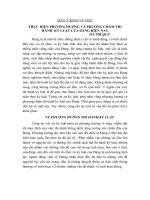 Thực hiện phương hướng và phương châm thi hành kỷ luật của Đảng hiện nay