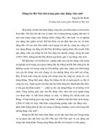 Đảng bộ Hà Nội chú trọng giáo dục Đảng viên mới