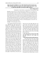 Một số kinh nghiệm về cải tiến phương pháp giảng dạy môn Đường lối cách mạng của Đảng cộng sản Việt Nam ở trường Đại học Xây dựng miền Trung