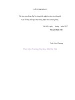 Nâng cao chất lượng hoạt động đào tạo tại viện đại học mở hà nội 