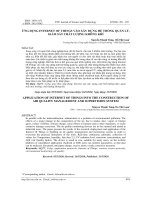 Ứng dụng Internet Of Things vào xây dựng hệ thống quản lý, giám sát chất lượng không khí