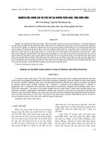 Nghiên cứu chuỗi giá trị thịt bò tại huyện Tuần Giáo, tỉnh Điện Biên