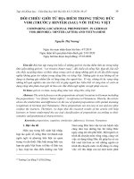 Đối chiếu giới từ địa điểm trong tiếng Đức vor (trước)  hinter (sau) với tiếng Việt