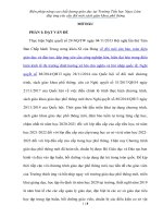 Biện pháp nâng cao chất lượng giáo dục tại trường tiểu học ngọc lâm đáp ứng yêu cầu đổi mới sách giáo khoa phổ thông