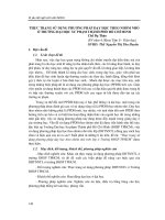 Thực trạng sử dụng phương pháp dạy học theo nhóm nhỏ ở Trường Đại học Sư phạm thành phố Hồ Chí Minh