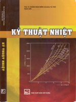 Giáo trình Kỹ thuật nhiệt: Phần 1