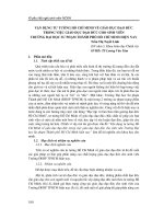 Vận dụng tư tưởng Hồ Chí Minh về giáo dục đạo đức trong việc giáo dục đạo đức cho sinh viên trường Đại học Sư phạm thành phố Hồ Chí Minh hiện nay