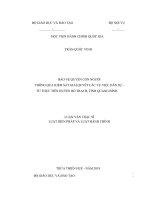 BẢO vệ QUYỀN CON NGƯỜI THÔNG QUA KIỂM sát GIẢI QUYẾT các vụ VIỆC dân sự   từ THỰC TIỄN HUYỆN bố TRẠCH, TỈNH QUẢNG BÌNH 