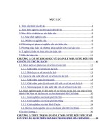 Quản lý nhà nước đối với cơ sở lưu trú du lịch trên địa bàn thành phố hồ chí minh 