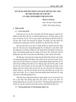 Xây dựng phương pháp làm sách truyện xúc giác hỗ trợ giờ học kể chuyện của học sinh khiếm thị mầm non