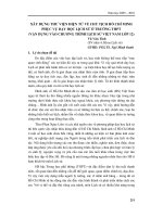 Xây dựng thư viện điện tử về Chủ tịch Hồ Chí Minh phục vụ dạy học lịch sử ở trường THPT (Vận dụng vào chương trình Lịch sử Việt Nam lớp 12)