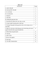 Một số kinh nghiệm giáo dục trẻ ý thức bảo vệ môi trường 