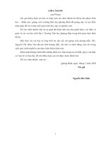 Khóa luận tốt nghiệp Những khó khăn tâm lý trong giao tiếp của học sinh lớp 1, Trường Tiểu học