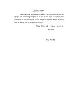 tạo động lực làm việc cho đội ngũ giáo viên các trường trung học cơ sở trên địa bàn huyện quảng trạch, tỉnh quảng bình 