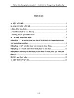 Một số biện pháp giúp trẻ mẫu giáo 3 – 4 tuổi tích cực tham gia hoạt động âm nhạc 