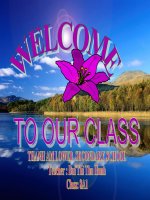 Chuyên đề môn tiếng anh 8   unit 4  our customs and traditions (skill 1) 