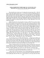 Kinh nghiệm phát triển hợp tác xã để thúc đẩy liên kết sản xuất gắn với tiêu thụ sản phẩm