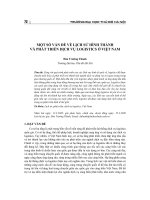 Một số vấn đề về lịch sử hình thành và phát triển dịch vụ logistics ở Việt Nam