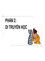 Bài giảng Sinh học đại cương (Phần 2): Chương 7 - ThS. Võ Thanh Phúc