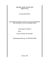 Quyền đối vật trong luật tư la mã và ảnh hưởng đối với pháp luật việt nam hiện hành 