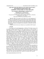 Ghi nhận phân bố mới hai loài thuộc họ cóc bùn Megophryidae Bonaparte, 1850 (Amphibia: Anura) ở khu vực Bắc Trung Bộ
